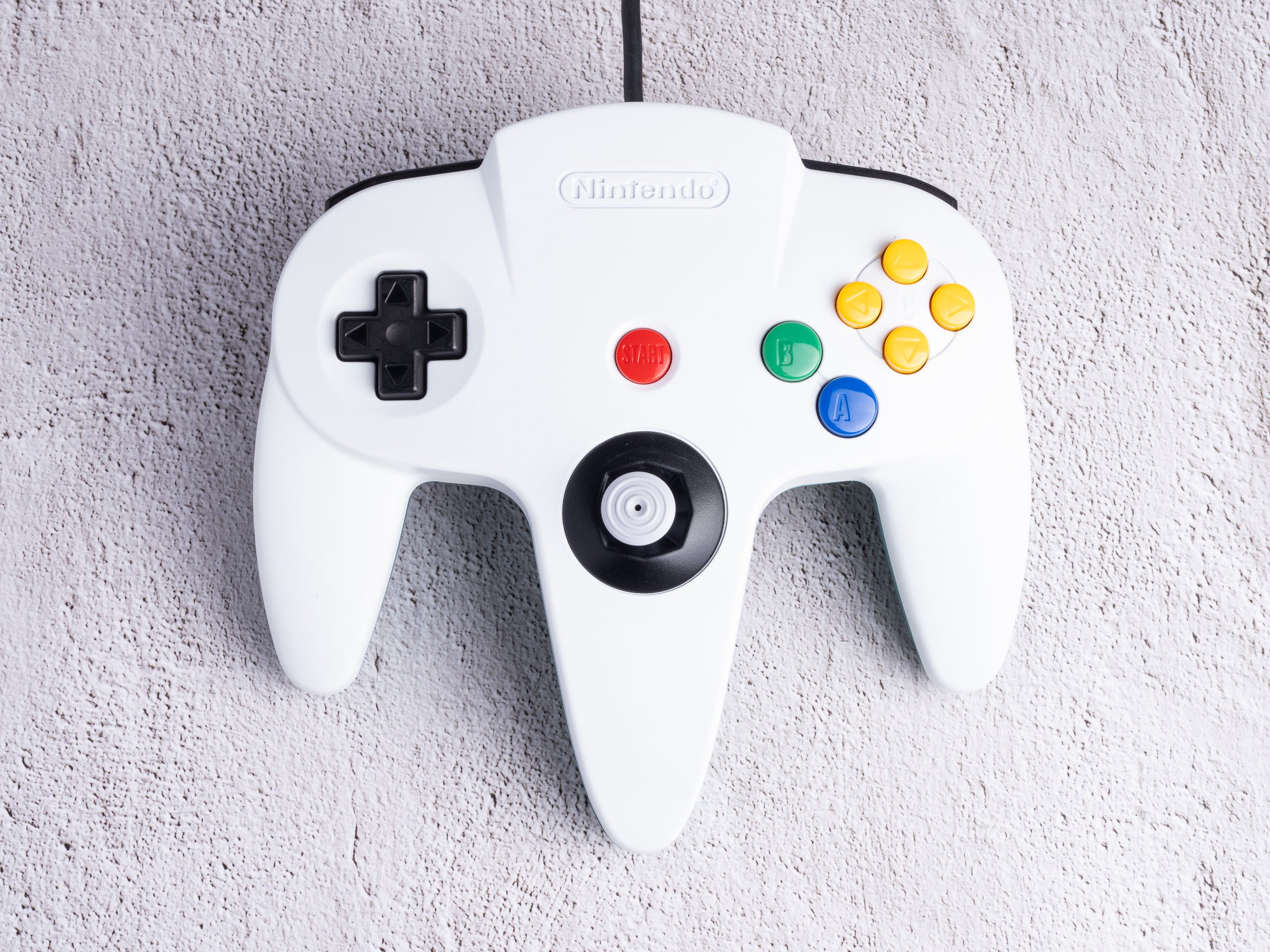 White x Emerald - Custom Painted Nintendo 64 Controller