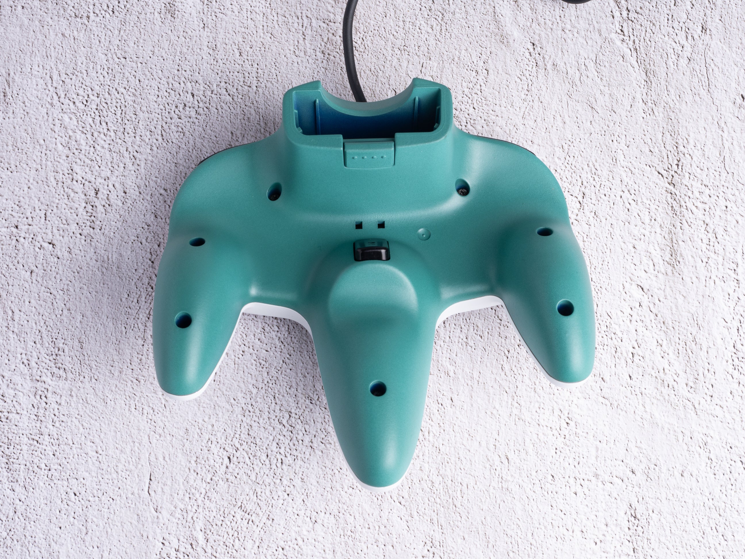 White x Emerald - Custom Painted Nintendo 64 Controller