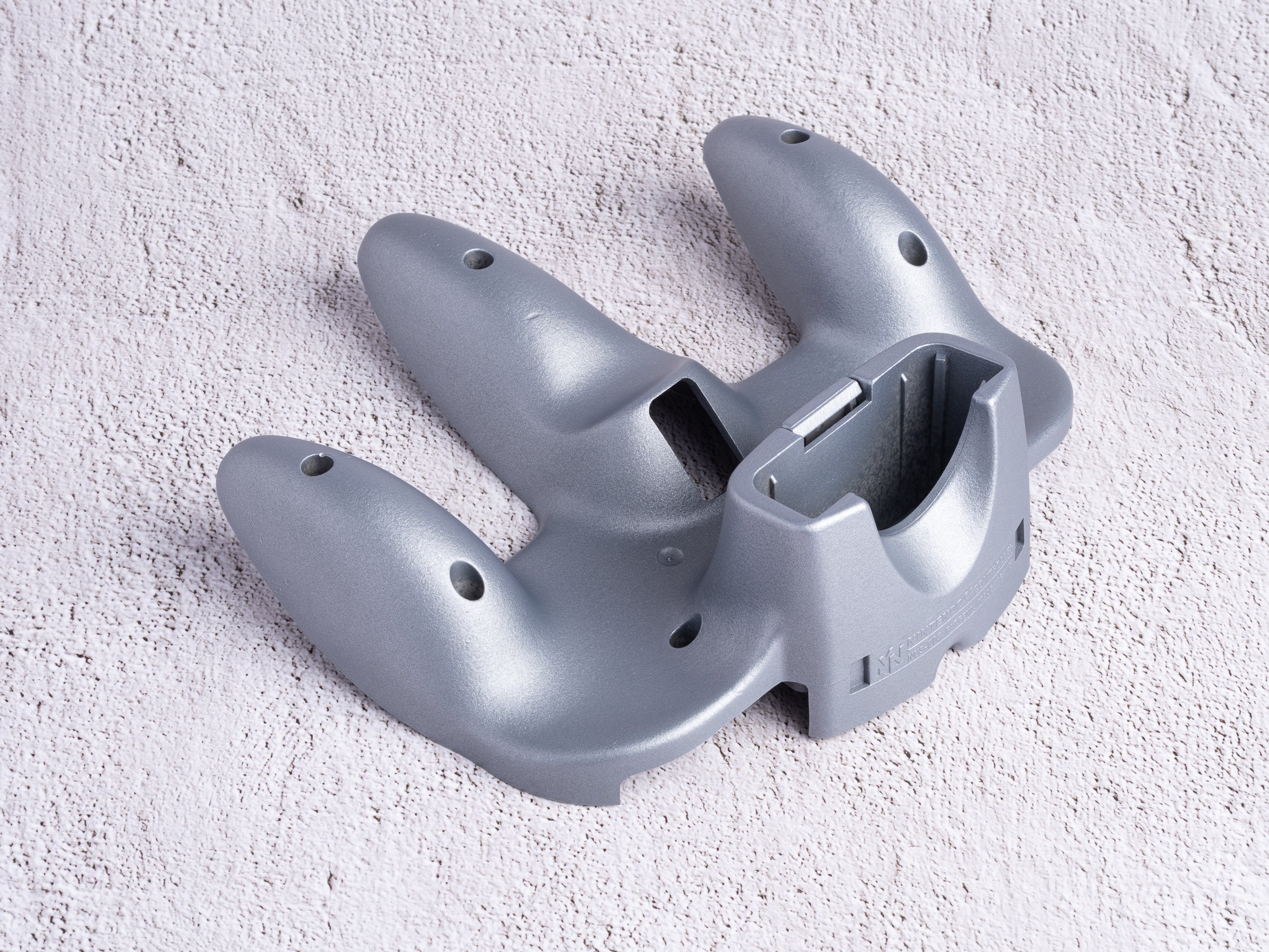 Hammered (Matte) - Bottom Shell Only - Custom Painted Nintendo 64 Controller Shells