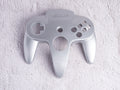 Silver Sparkle (Glossy) - Top Shell Only - Custom Painted Nintendo 64 Controller Shells