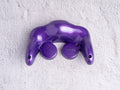 GameCube Bottom Shell - Plum (Glossy)