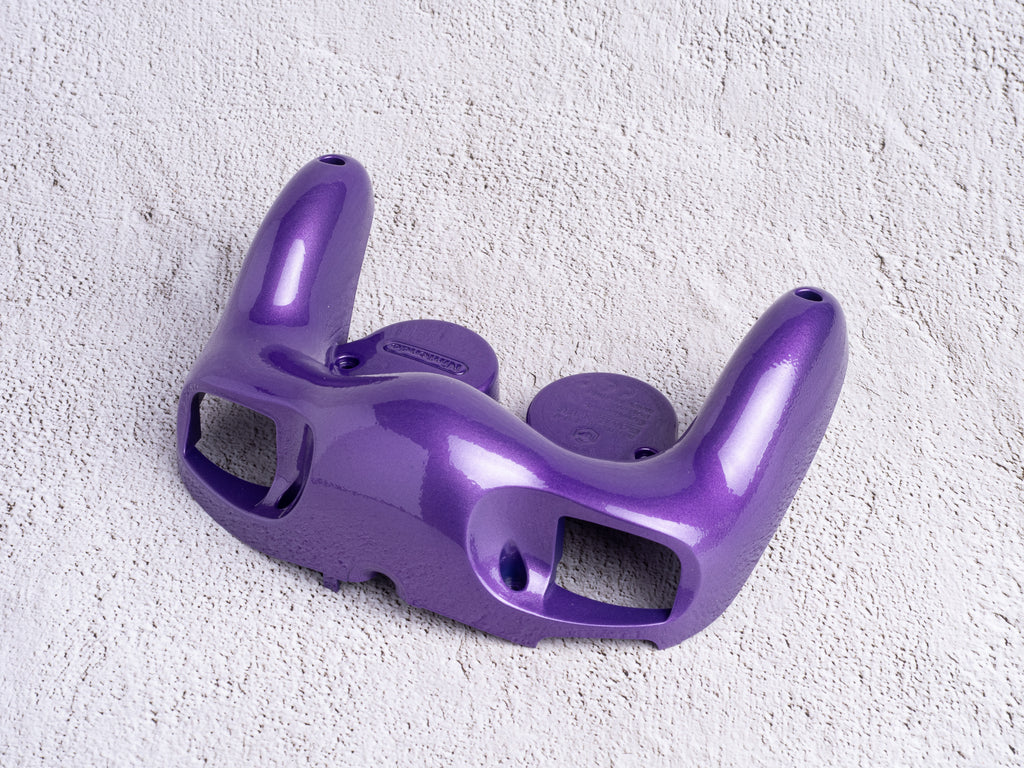 GameCube Bottom Shell - Plum (Glossy)