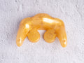 GameCube Bottom Shell - Gold (Glossy)