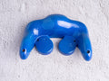 GameCube Bottom Shell - Sparkly Blue (Glossy)