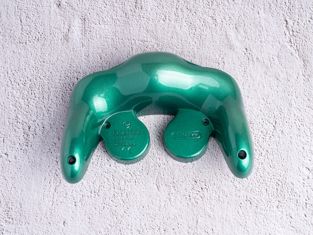 GameCube Bottom Shell - Emerald Green (Glossy)