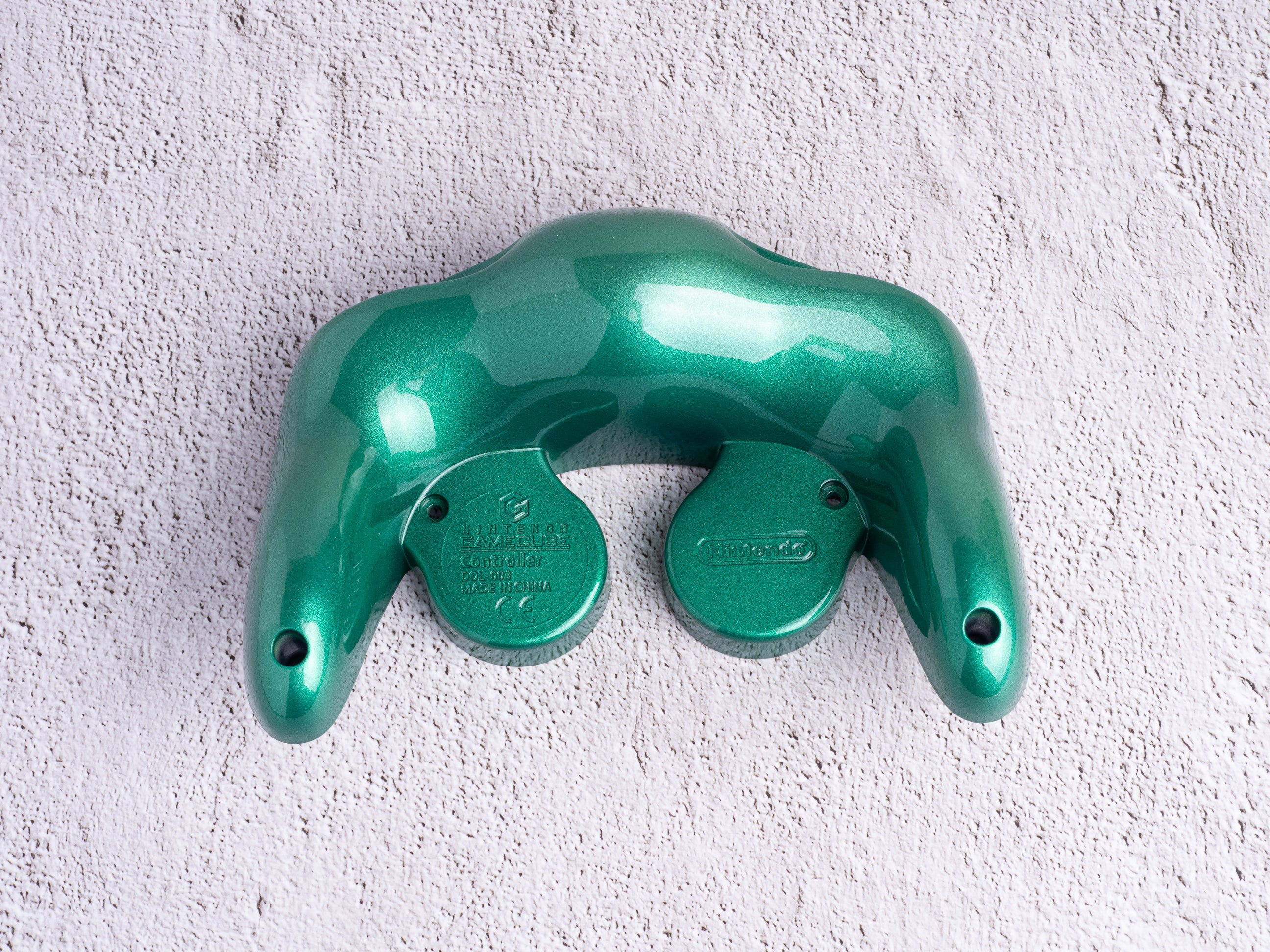 GameCube Bottom Shell - Emerald Green (Glossy)