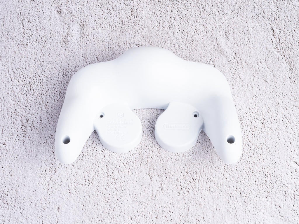 GameCube Bottom Shell - White (Matte)