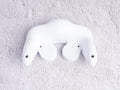 GameCube Bottom Shell - White (Matte)