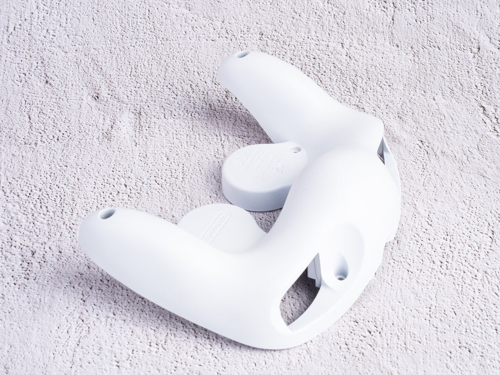 GameCube Bottom Shell - White (Matte)