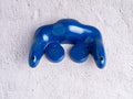 GameCube Bottom Shell - Blue Gradient (Glossy)