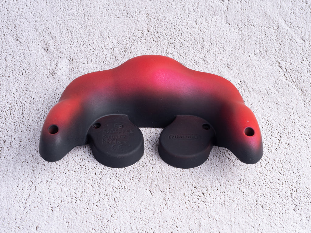 GameCube Bottom Shell - Red Gradient (Matte)