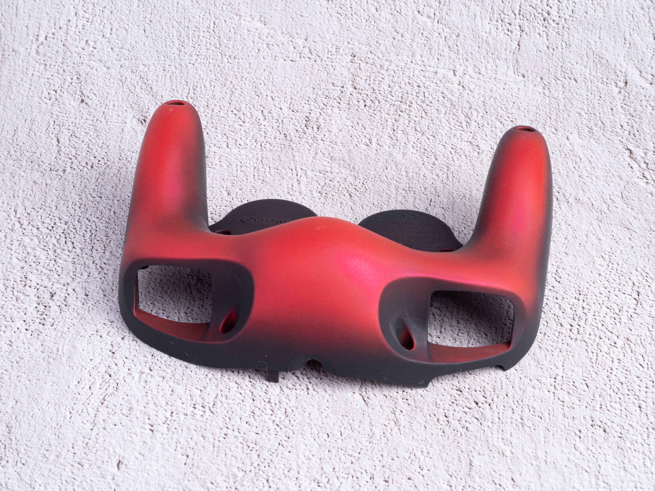 GameCube Bottom Shell - Red Gradient (Matte)