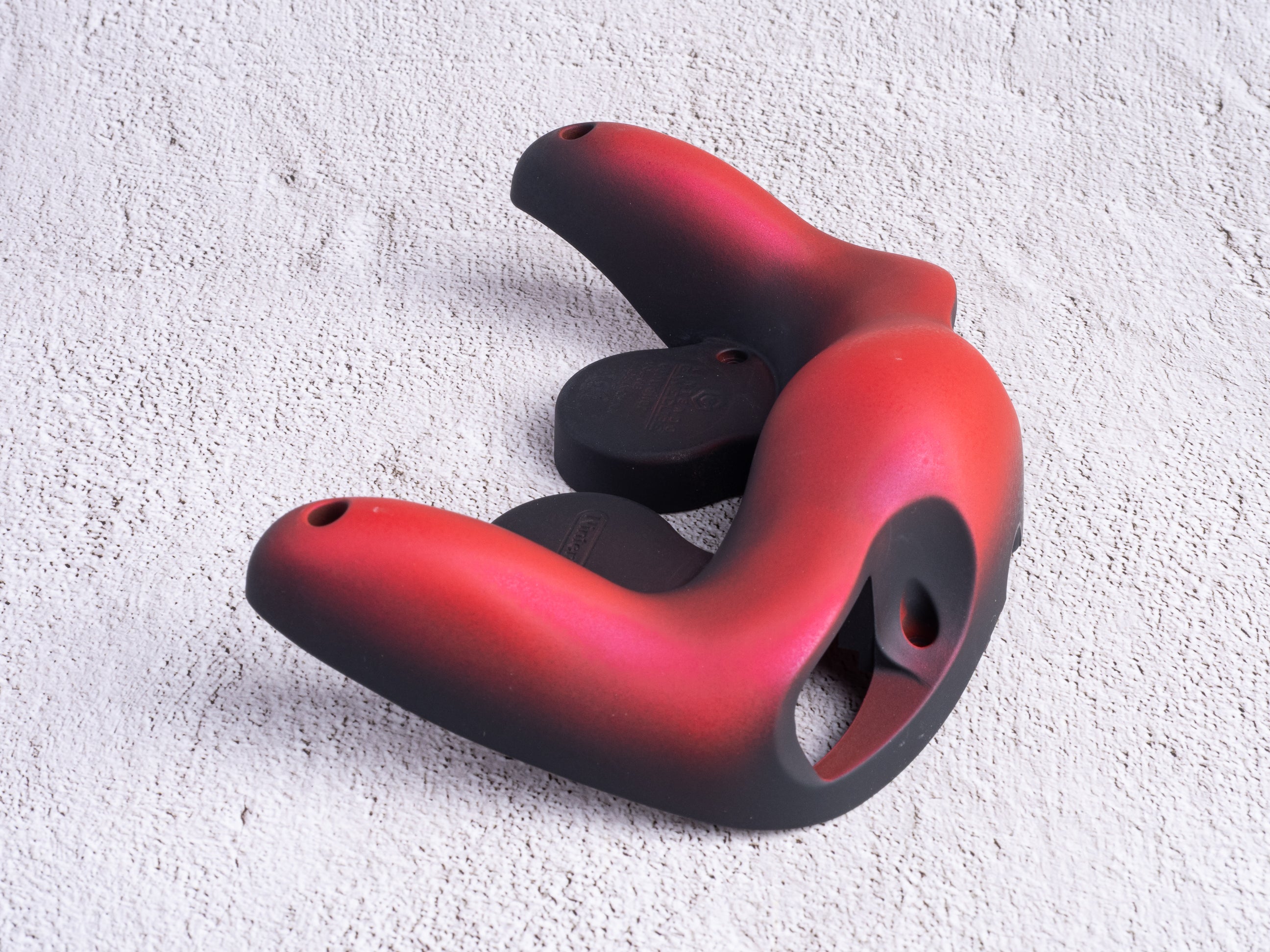 GameCube Bottom Shell - Red Gradient (Matte)