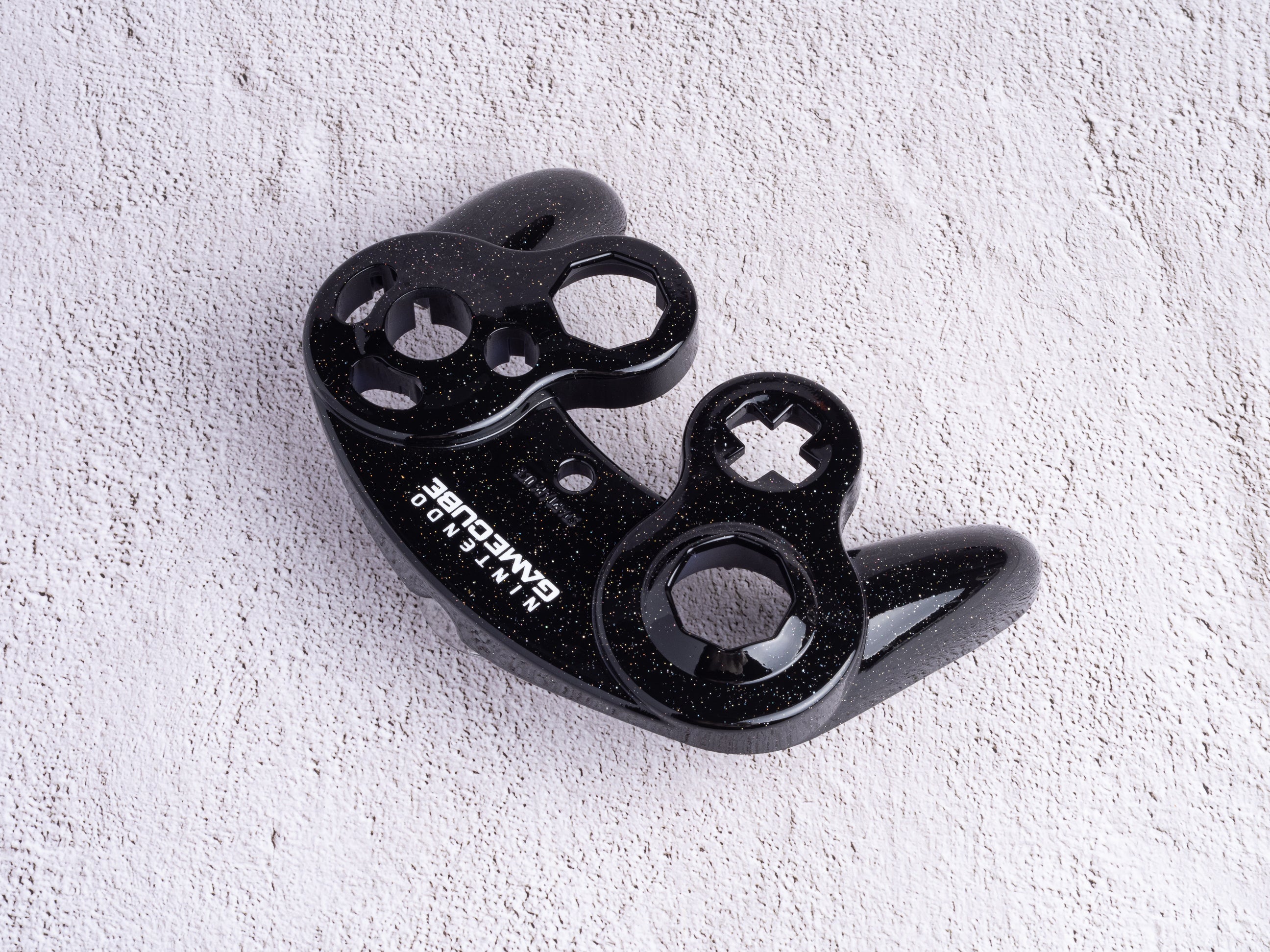GameCube Top Shell - Galaxy Black (Glossy)