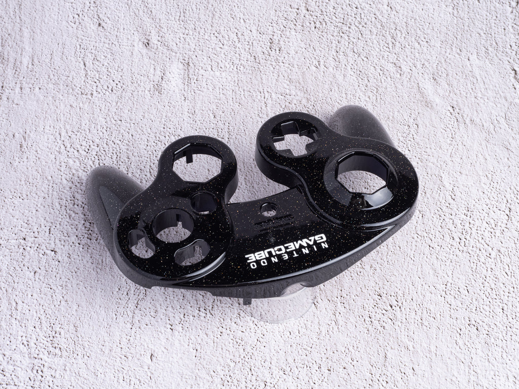 GameCube Top Shell - Galaxy Black (Glossy)