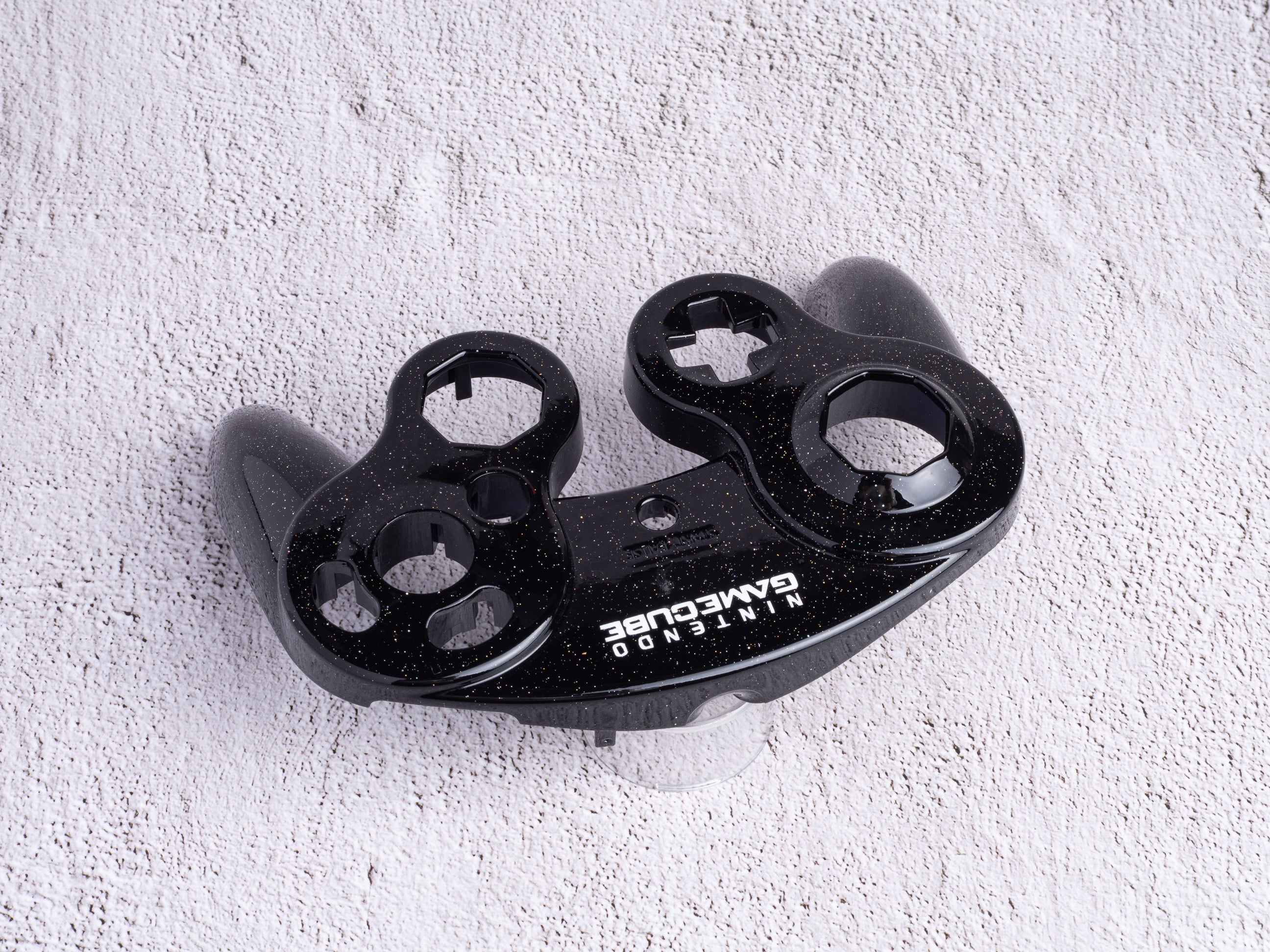 GameCube Top Shell - Galaxy Black (Glossy)