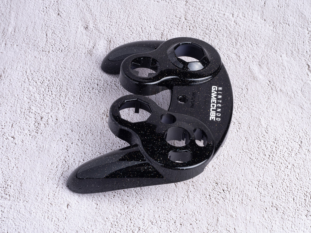 GameCube Top Shell - Galaxy Black (Glossy)