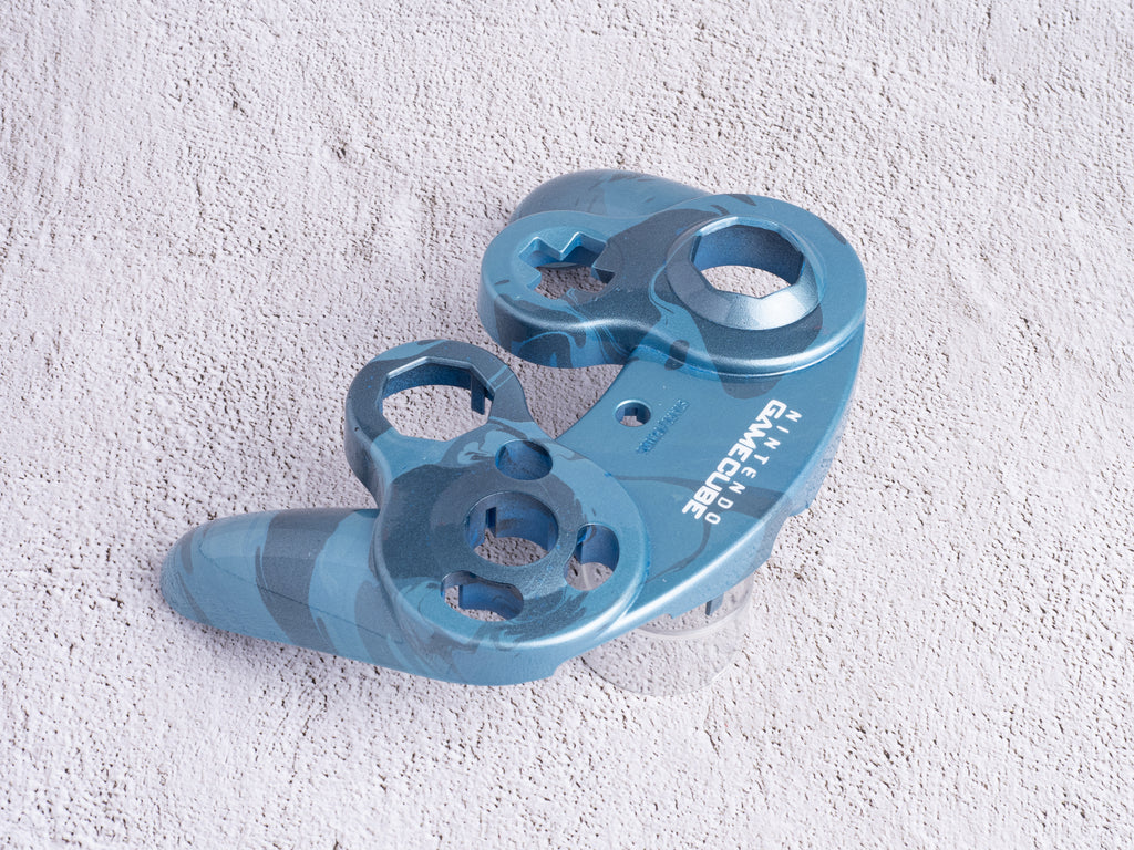 GameCube Top Shell - Blue Marble (Glossy)