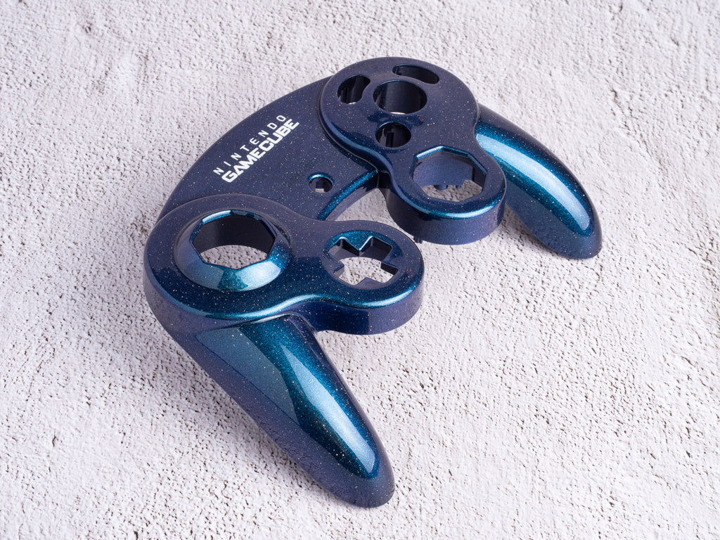 GameCube Top Shell - Galaxy Shift (Glossy)