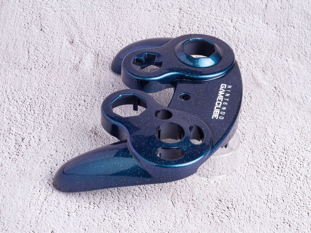 GameCube Top Shell - Galaxy Shift (Glossy)