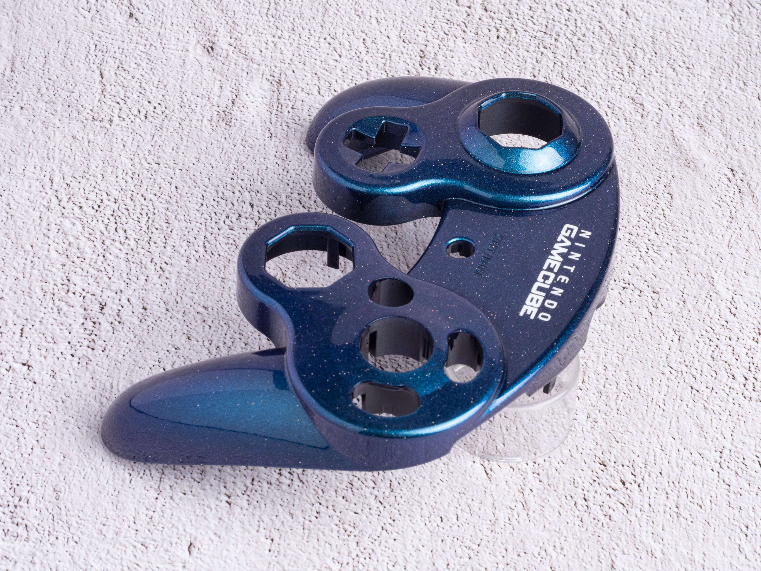 GameCube Top Shell - Galaxy Shift (Glossy)