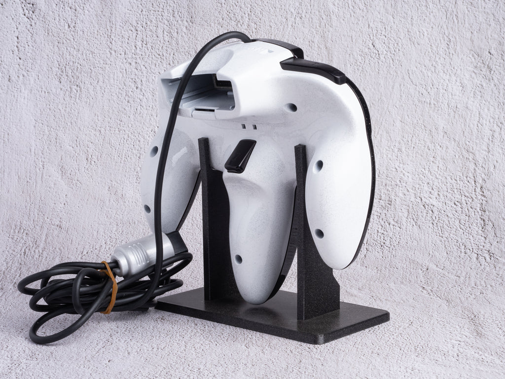 Galaxy Black x White - Custom Painted Nintendo 64 Controller