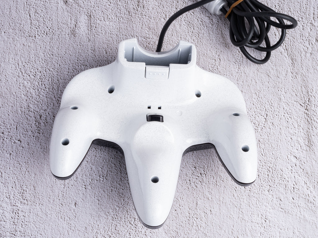 Galaxy Black x White - Custom Painted Nintendo 64 Controller