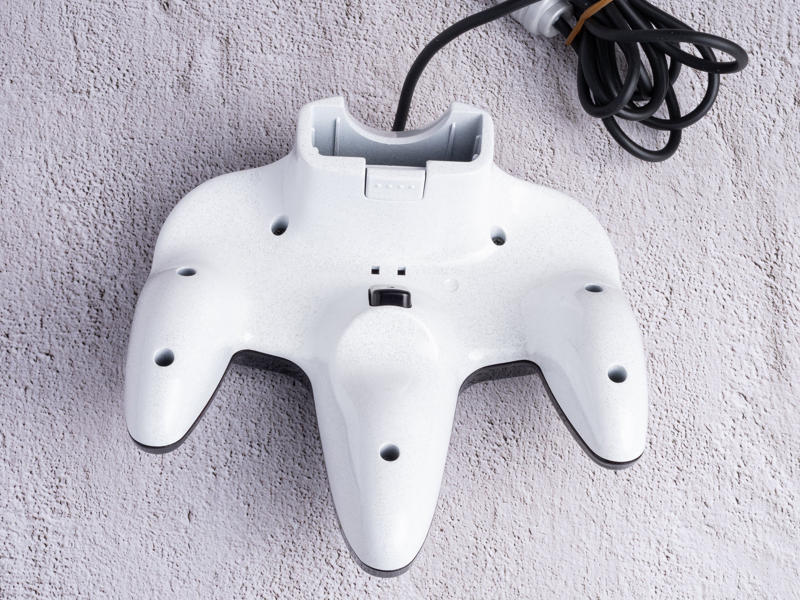 Galaxy Black x White - Custom Painted Nintendo 64 Controller