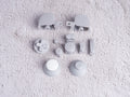 Grey GameCube Controller Buttons Set (third party)