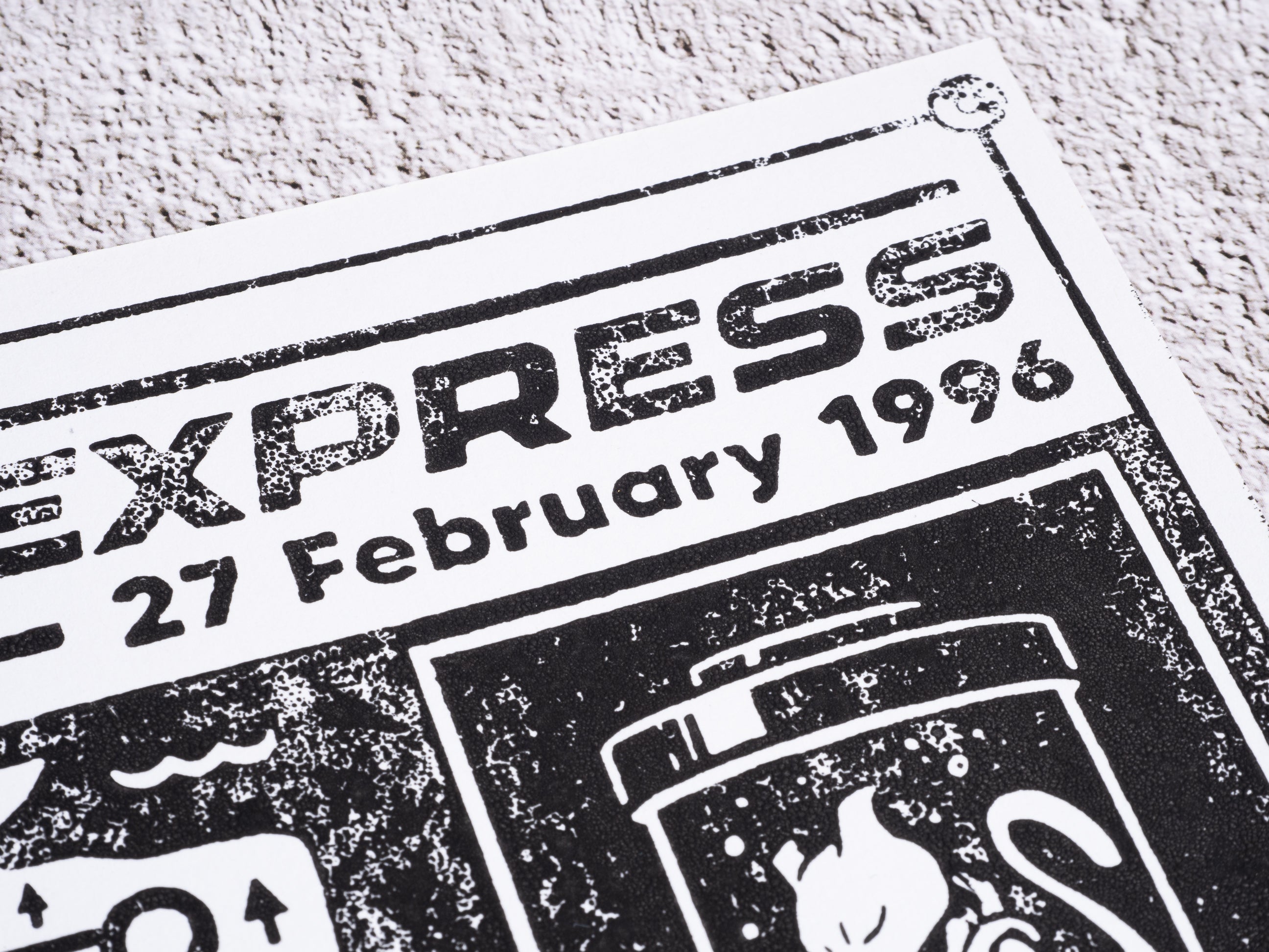 Kanto Express / Pokémon - Handmade A3 / A4 Block Print - Open Edition