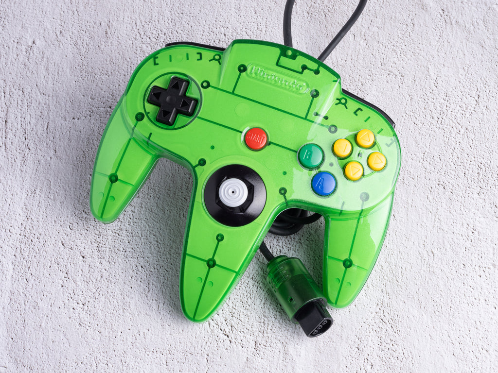 Jungle Green - Custom Painted Nintendo 64 Controller (OEM)