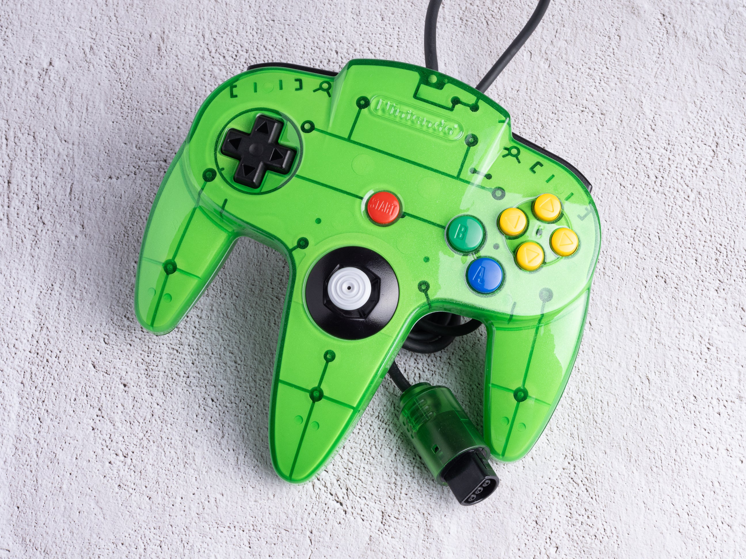 Jungle Green - Custom Painted Nintendo 64 Controller (OEM)