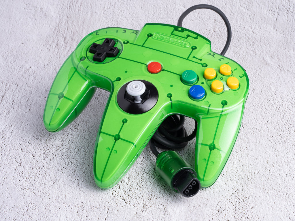 Jungle Green - Custom Painted Nintendo 64 Controller (OEM)