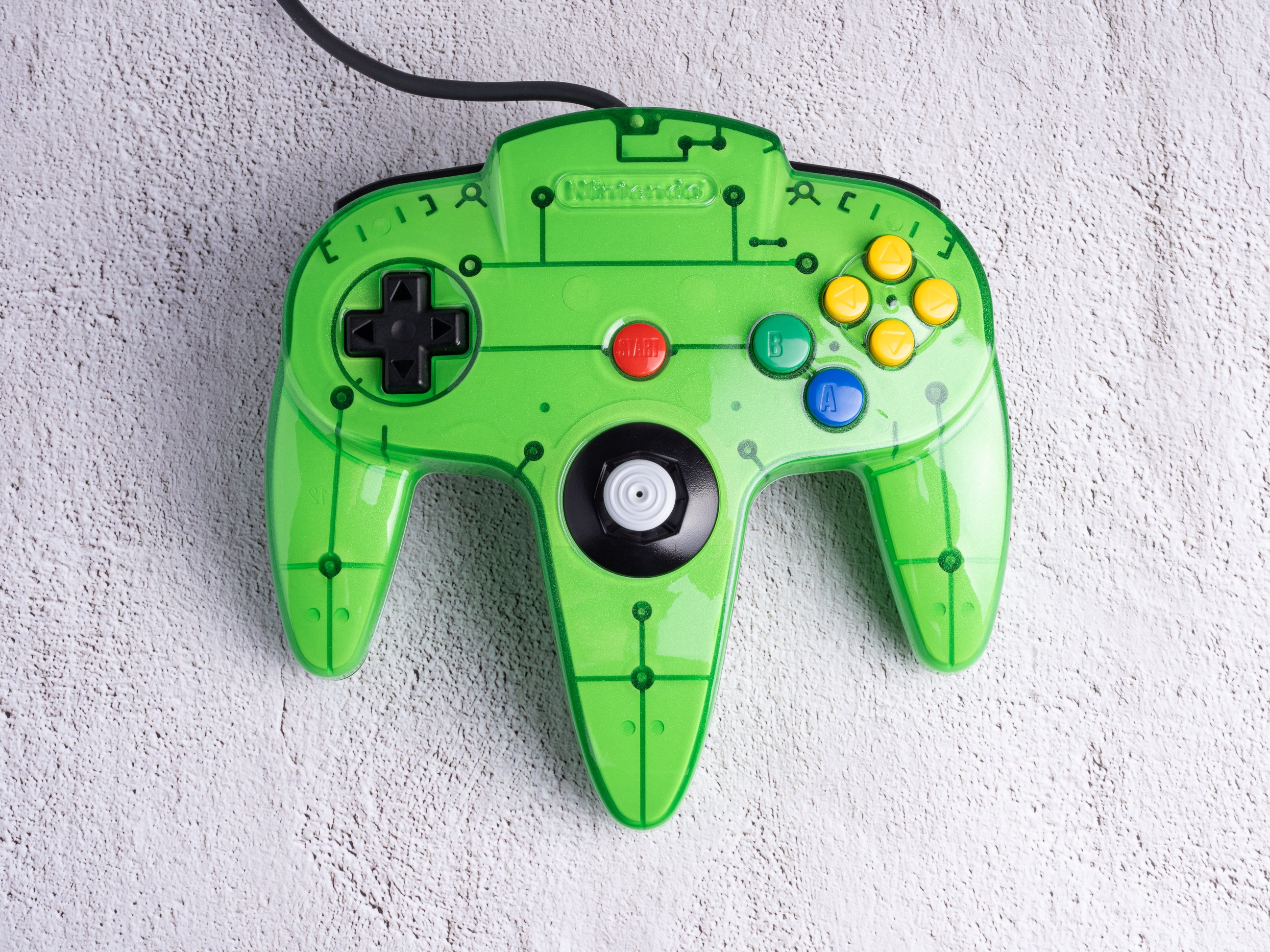 Jungle Green - Custom Painted Nintendo 64 Controller (OEM)