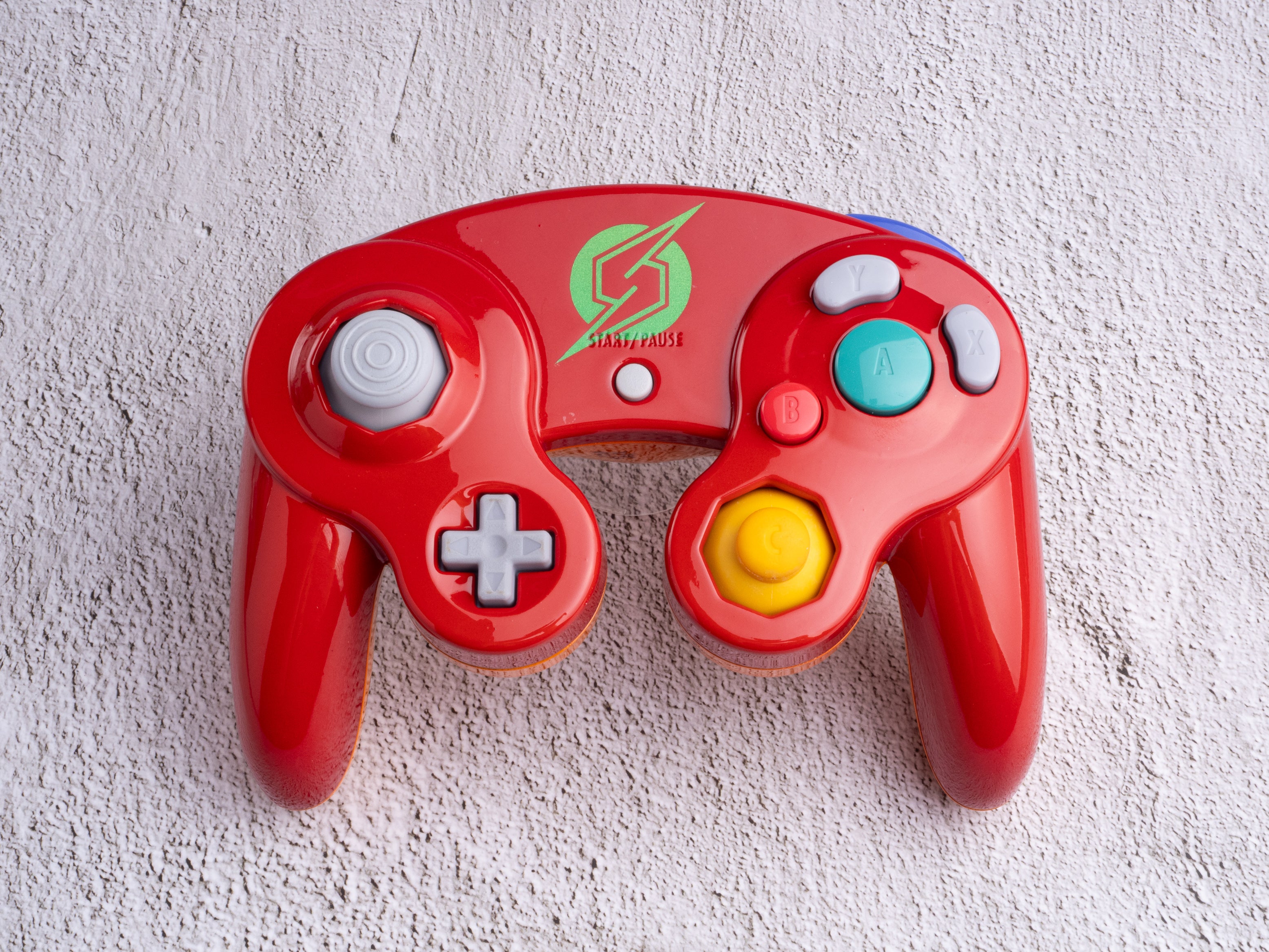 Metroid Prime - Custom Painted GameCube Controller