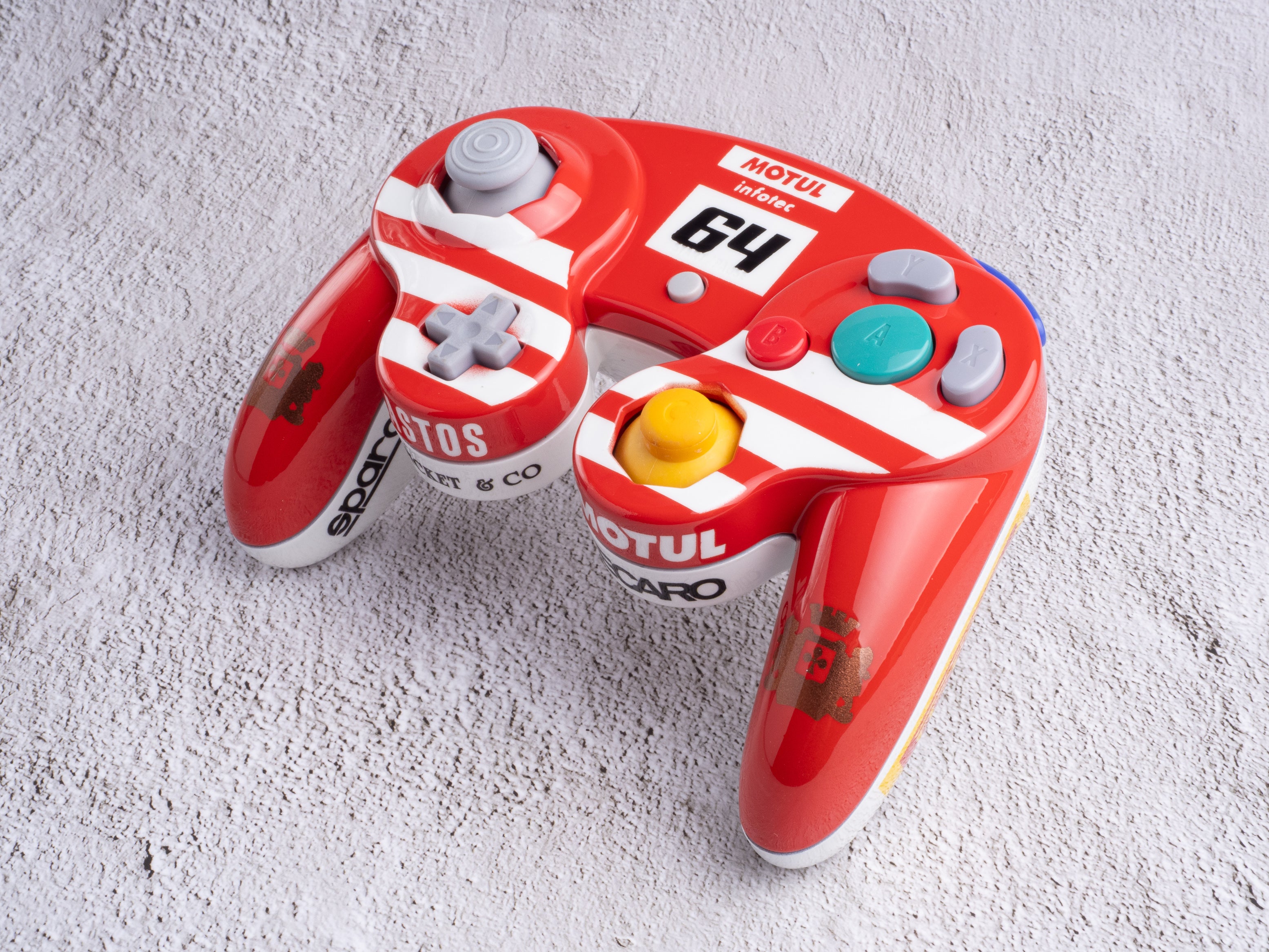 Rally Legend - Custom Painted GameCube Controller