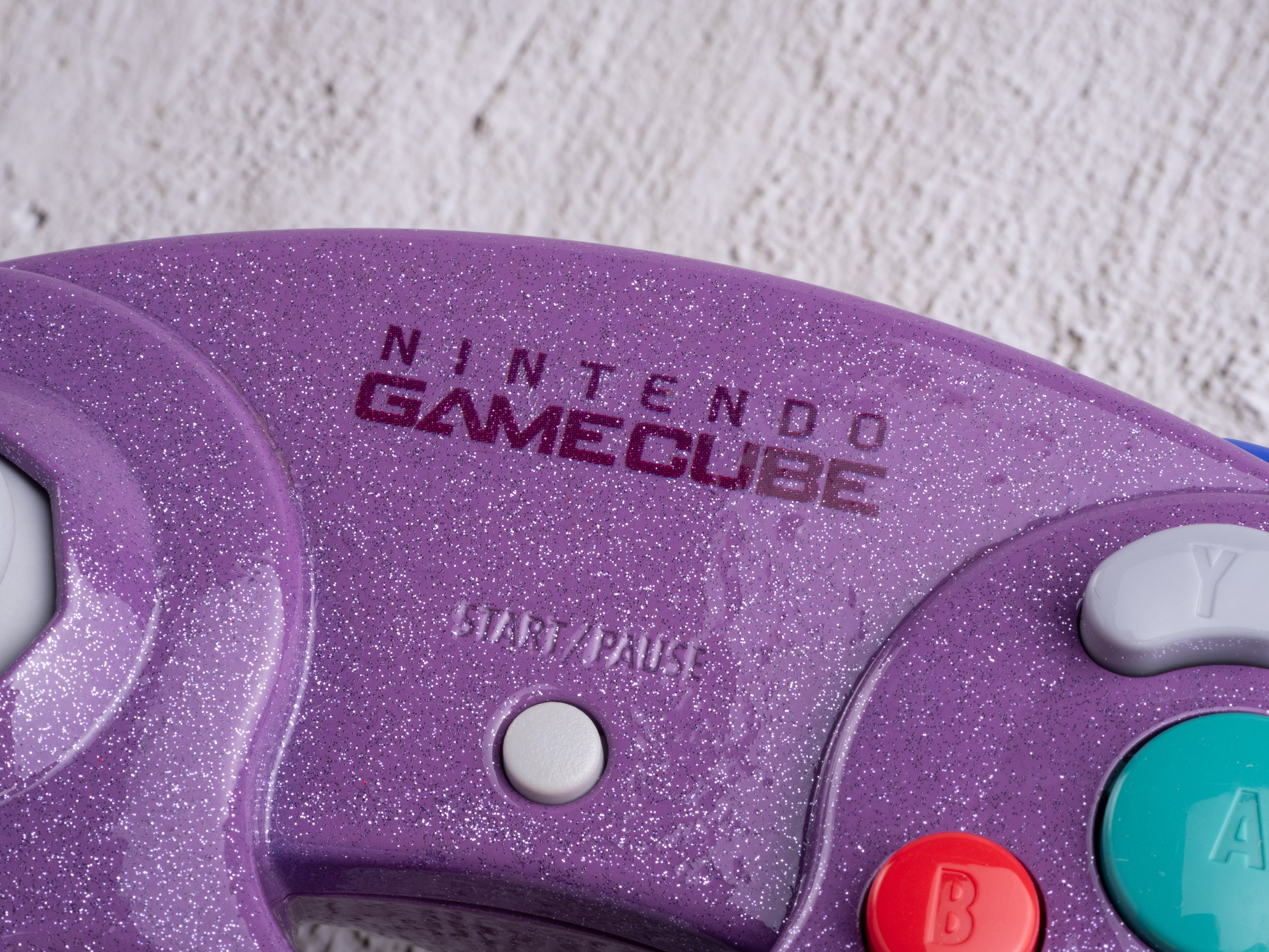 Purple Sparkle - Custom Painted GameCube Controller