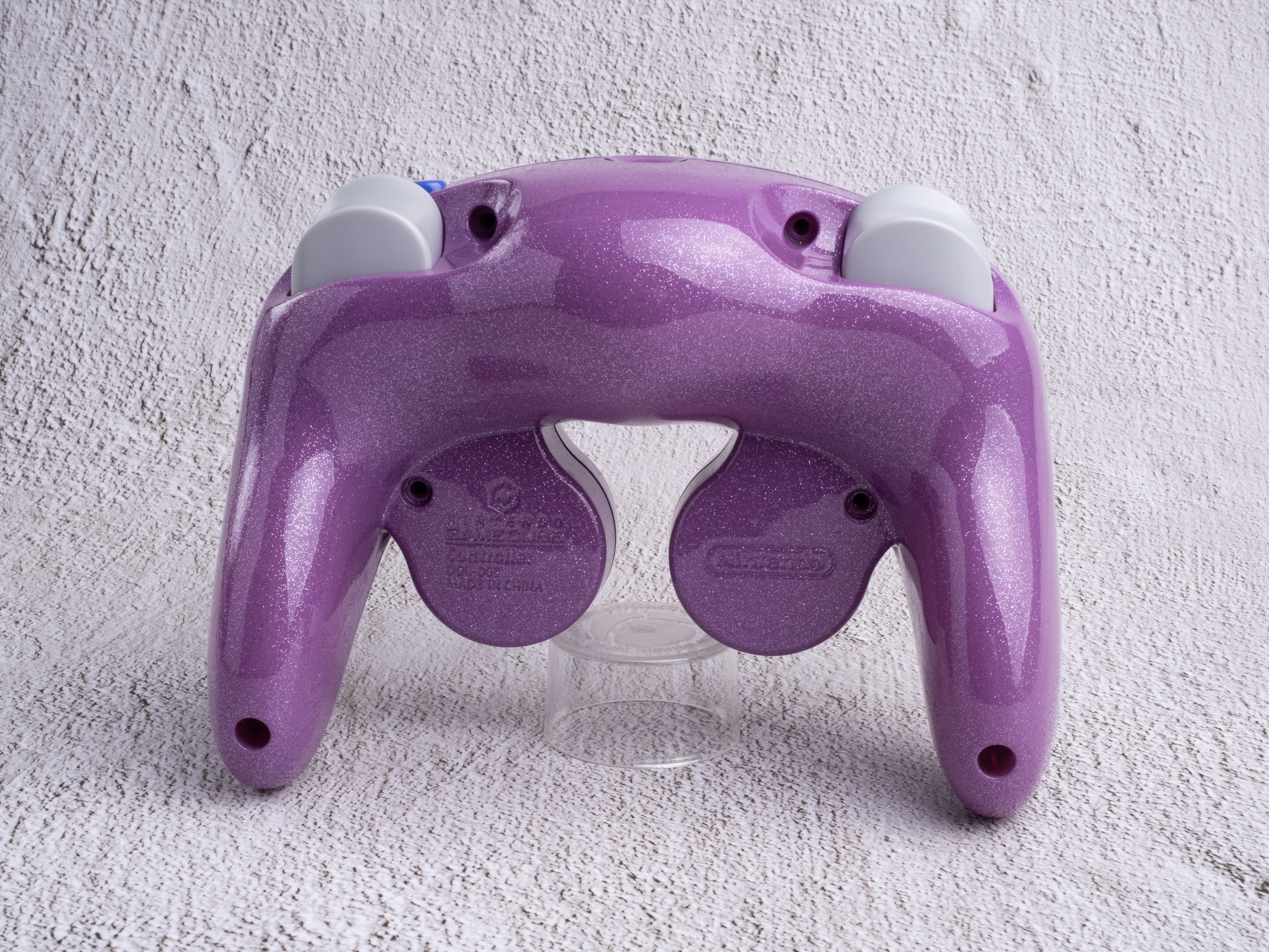 Purple Sparkle - Custom Painted GameCube Controller