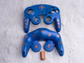 Fleur de Lys - Custom Painted GameCube Controller Shells