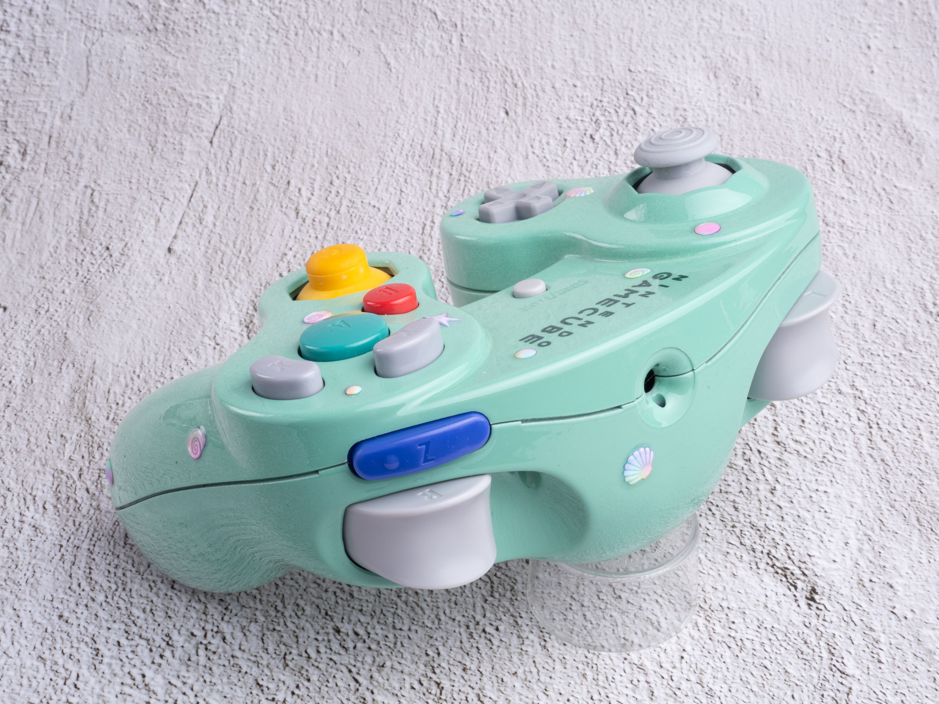 Seashells - Custom Painted GameCube Controller