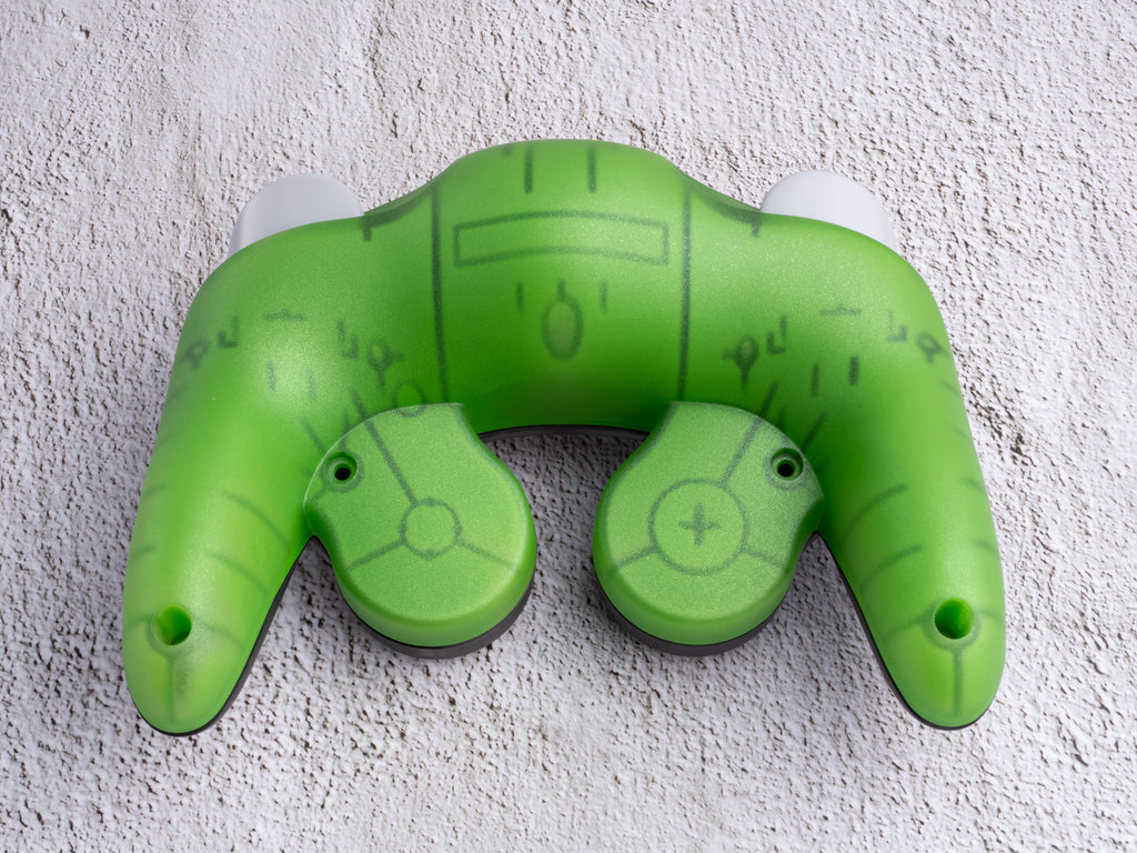 Bowser - Custom Painted GameCube Controller Shells (third party)