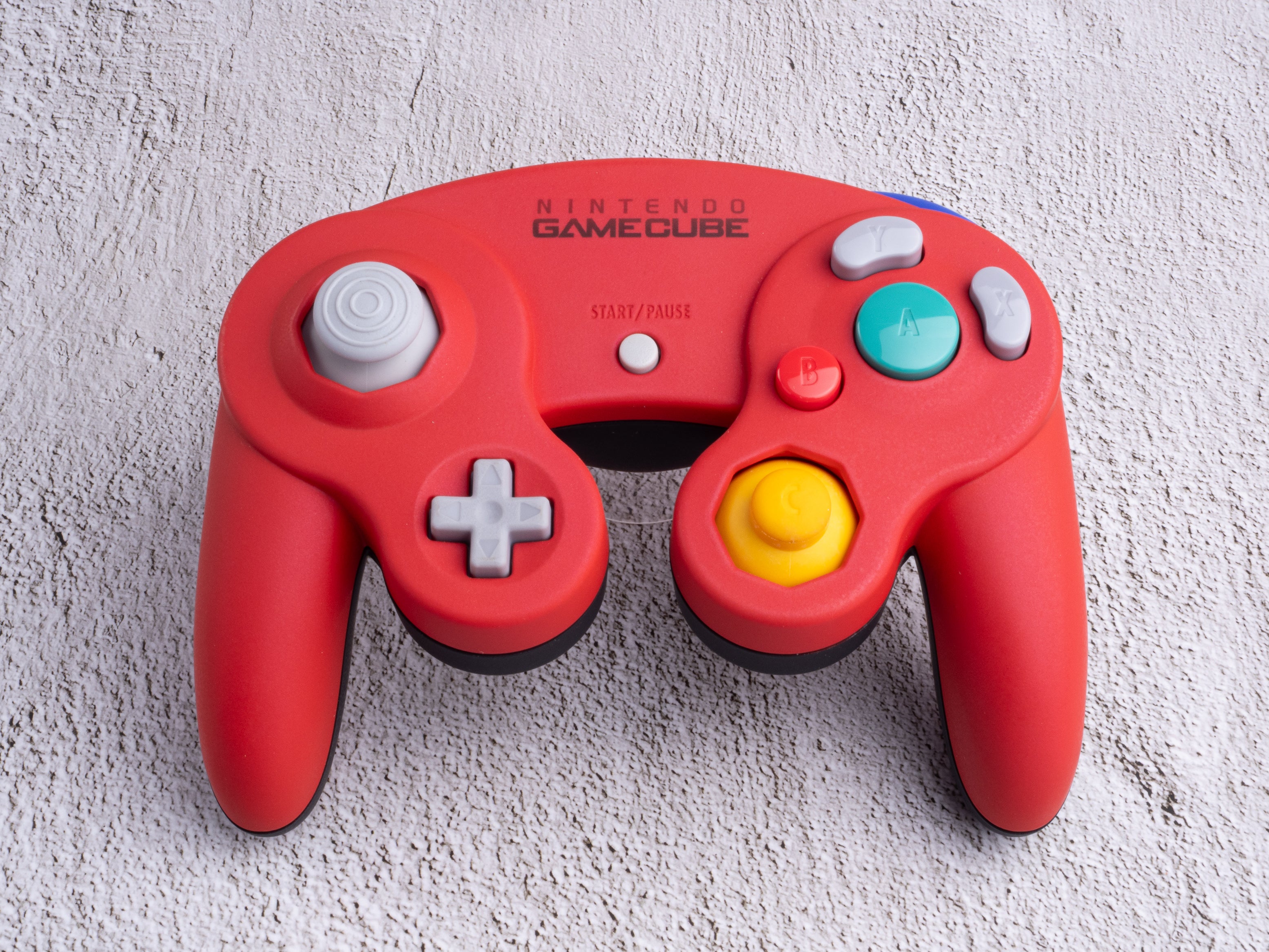Red and Black - Custom Painted GameCube Controller