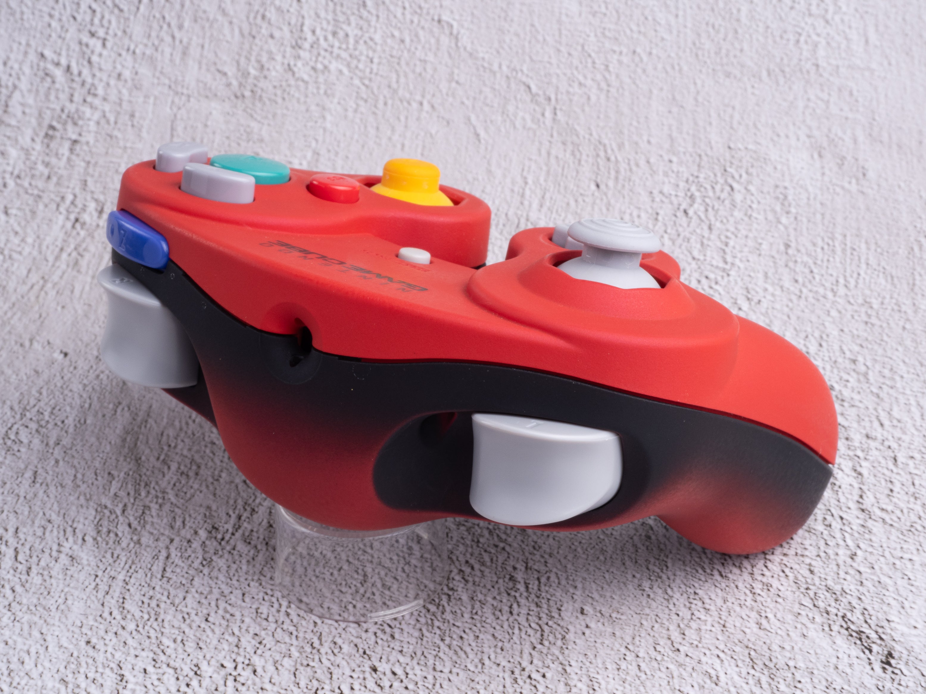 Red and Black - Custom Painted GameCube Controller