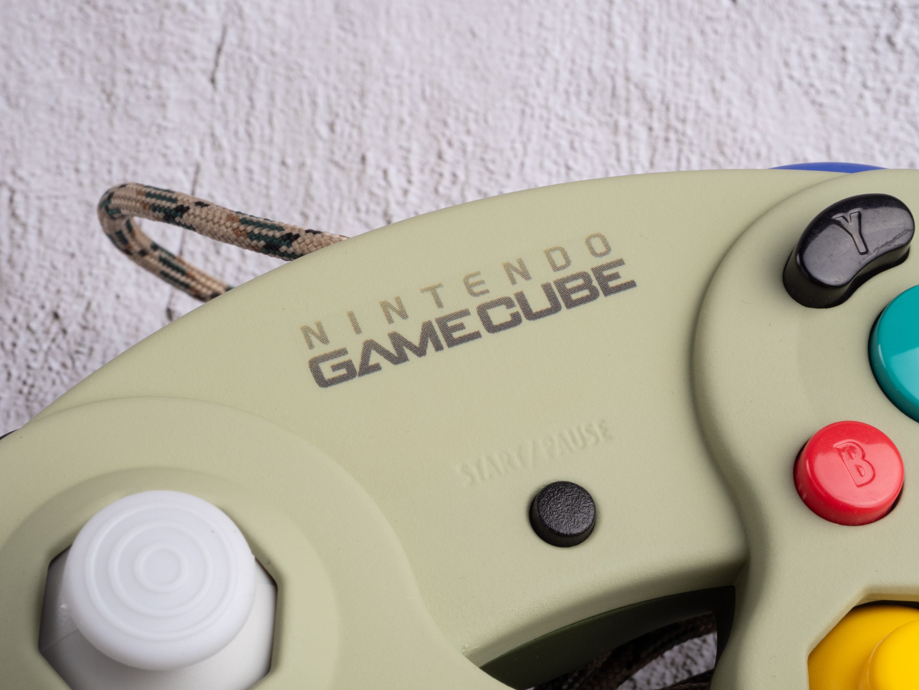 Olive - Custom Painted GameCube Controller - Wired T3
