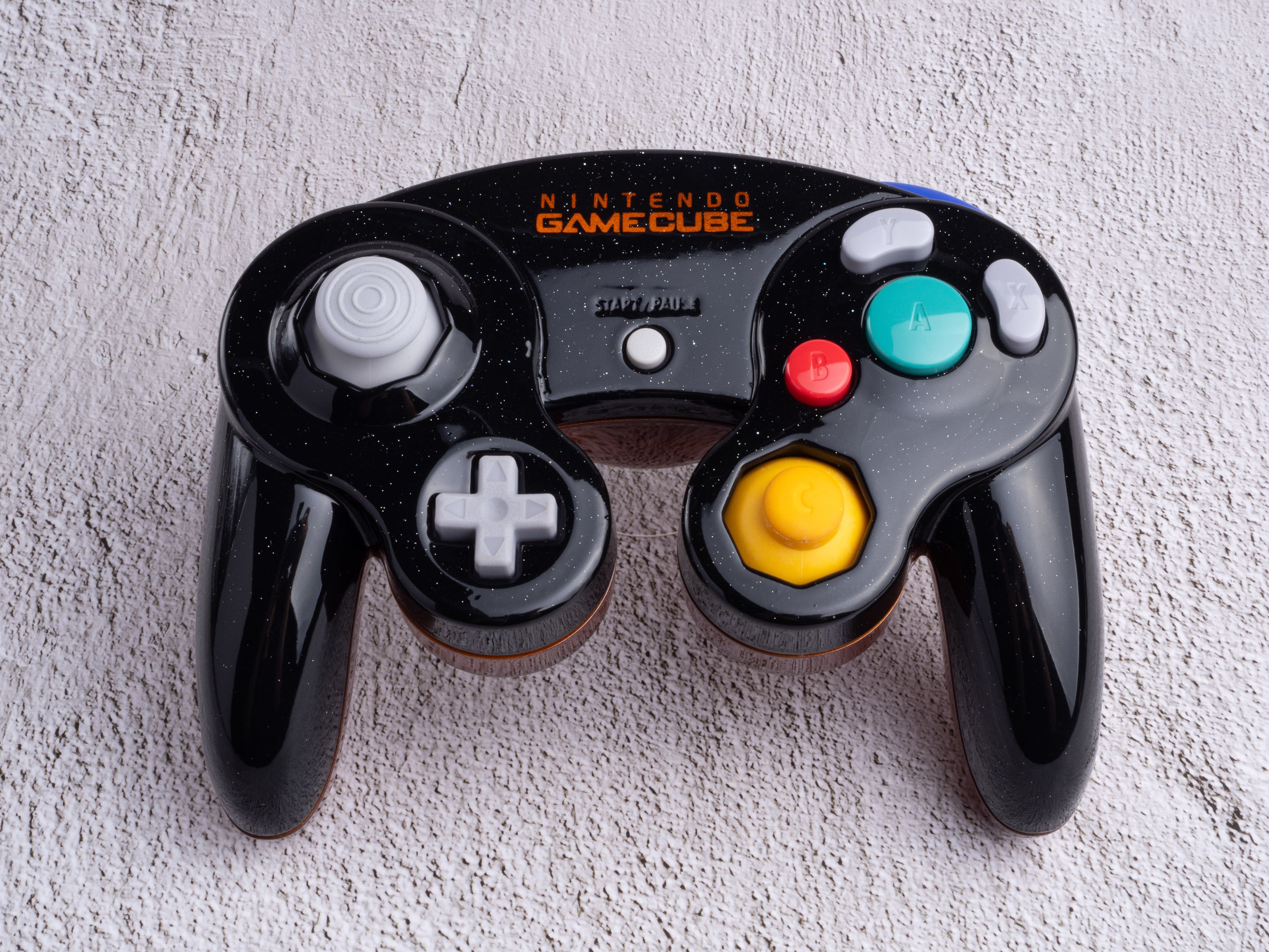 Deep Orange - Custom Painted GameCube Controller