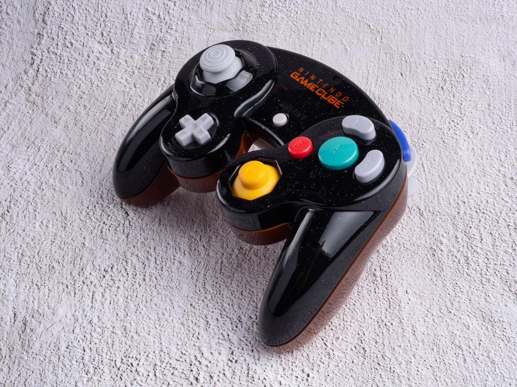 Deep Orange - Custom Painted GameCube Controller