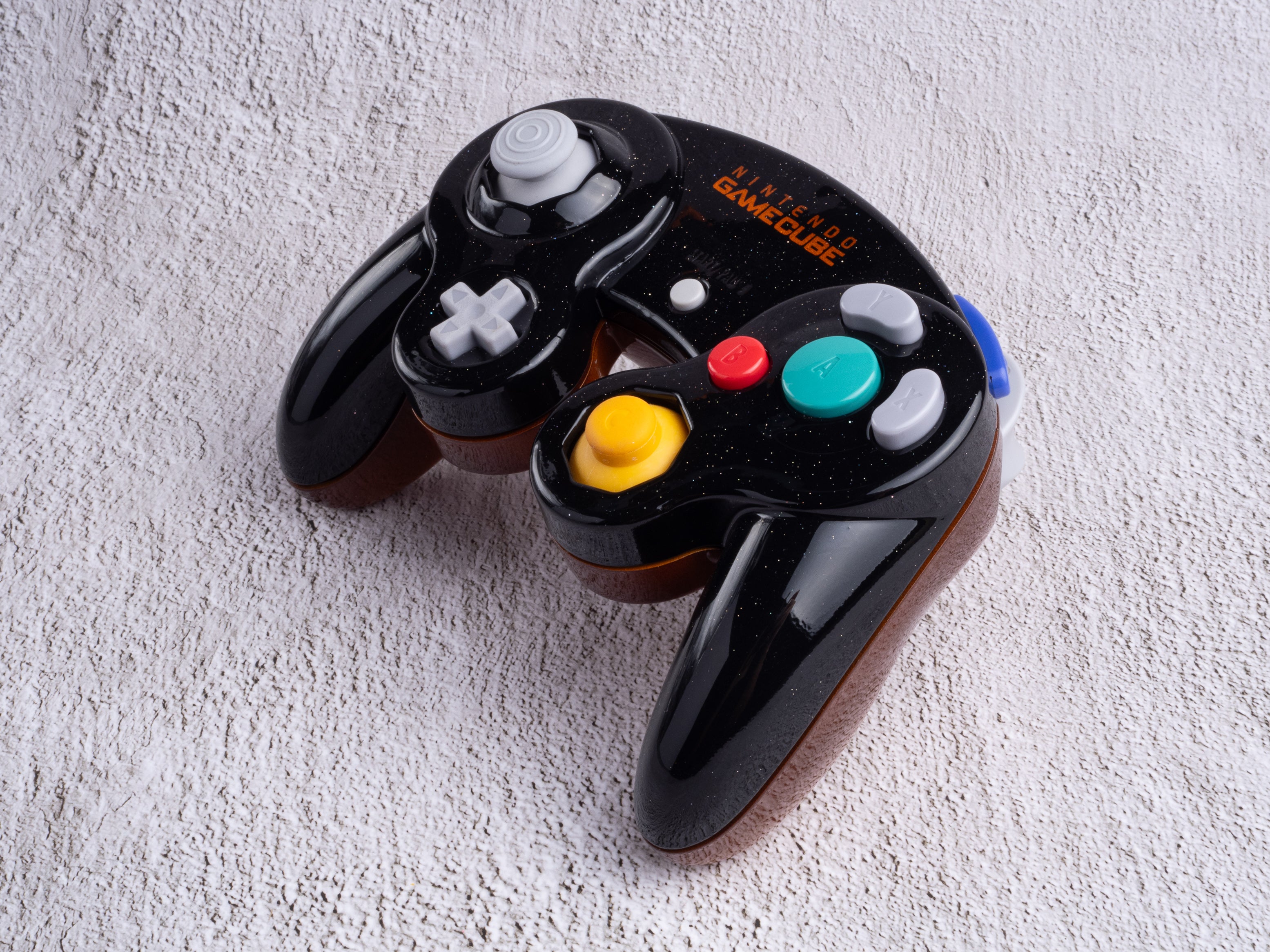 Deep Orange - Custom Painted GameCube Controller