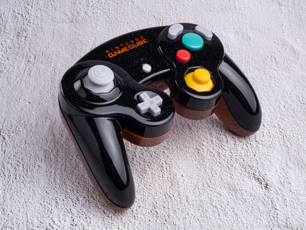 Deep Orange - Custom Painted GameCube Controller