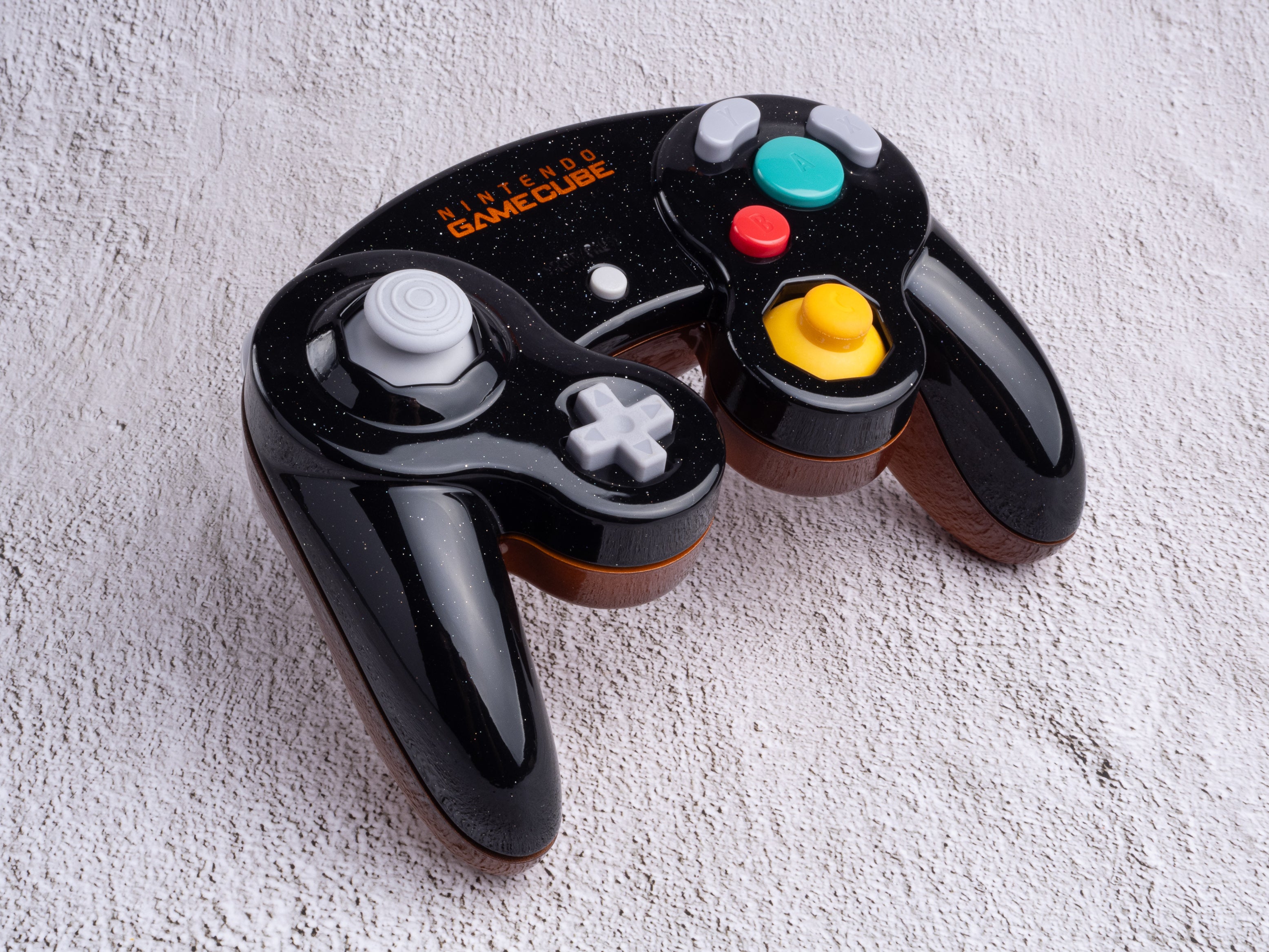 Deep Orange - Custom Painted GameCube Controller