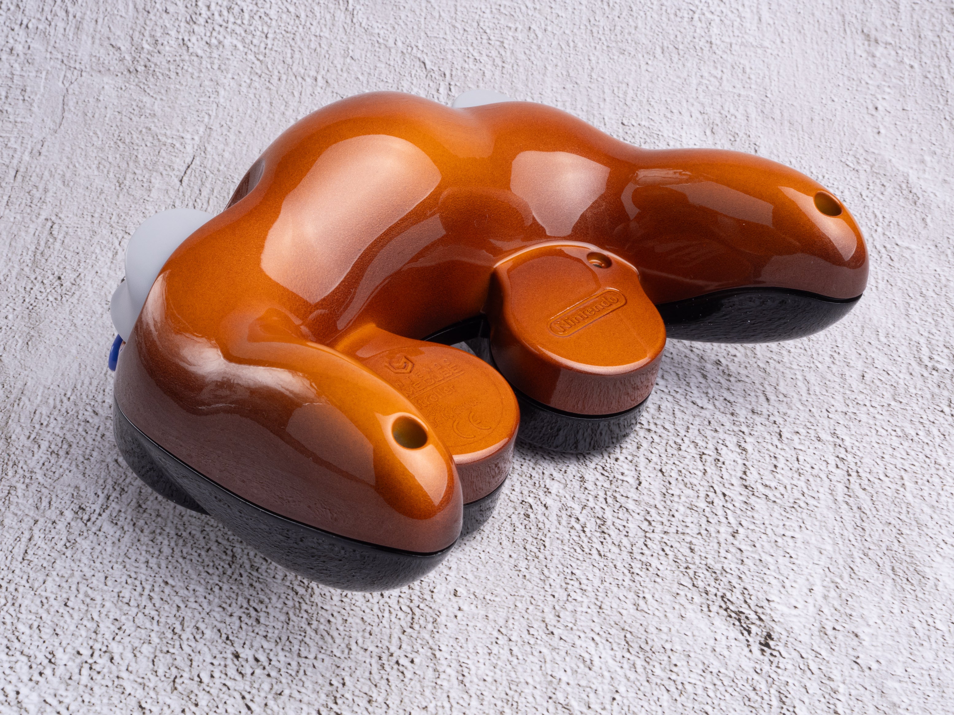 Deep Orange - Custom Painted GameCube Controller